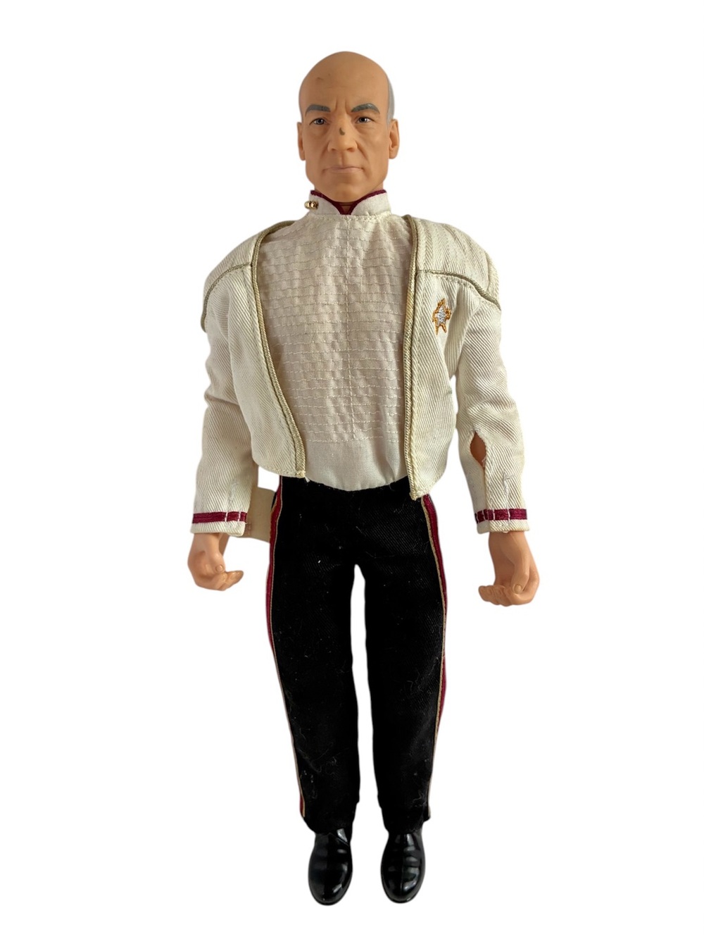 Star Trek 12” Insurrection Captain Jean-Luc Picard Action Figure White Uniform